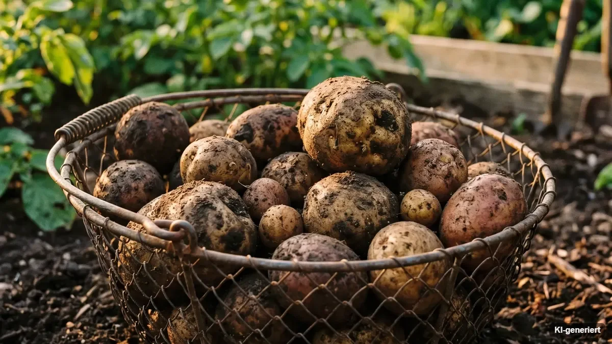 Kartoffeln anbauen: Legen, Anhäufeln und Ernten